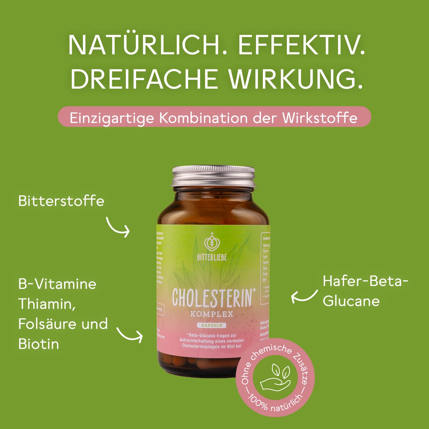 BitterLiebe Cholesterin* Komplex - 3er Set - Image 6