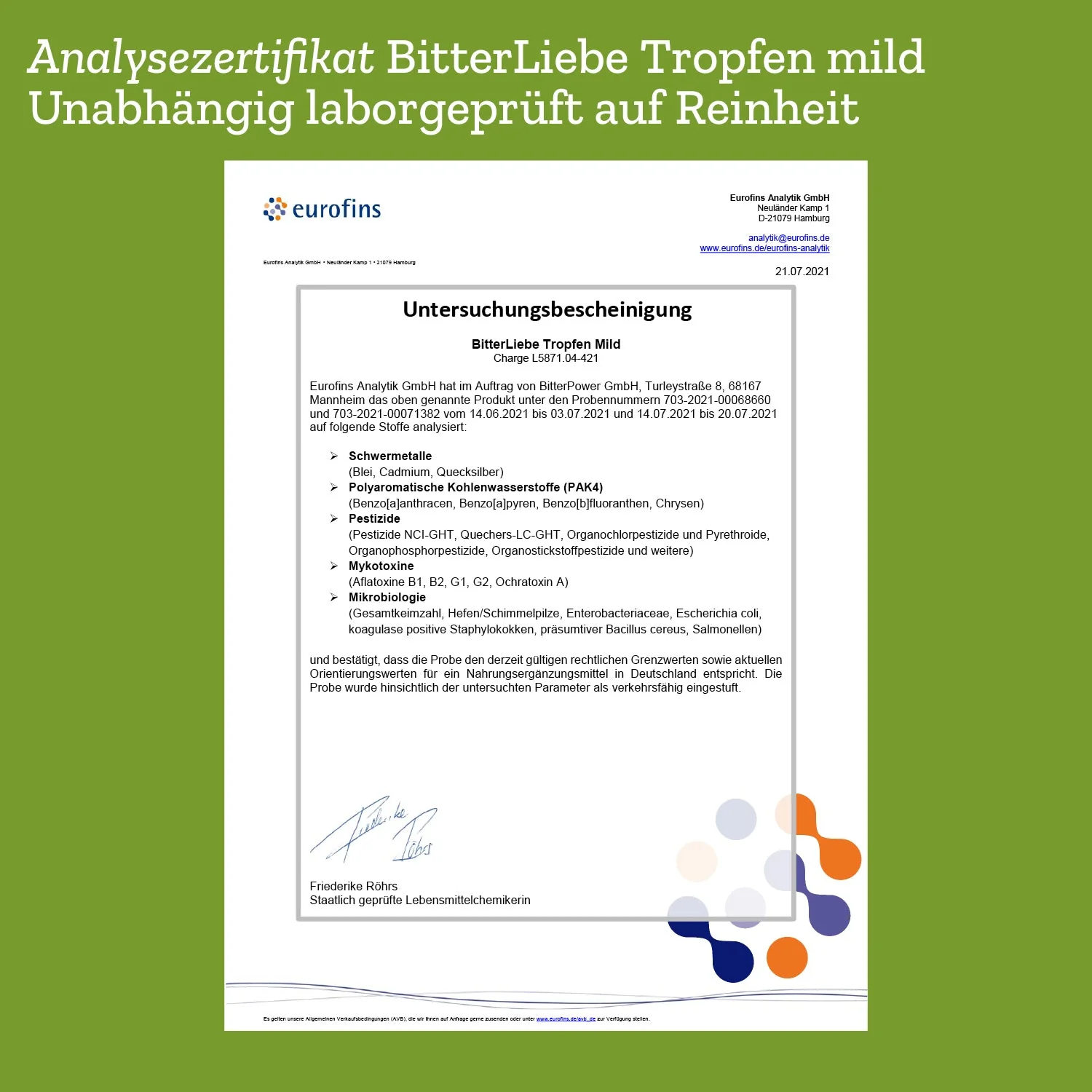 BitterLiebe Tropfen mild - ohne Alkohol - Image 10