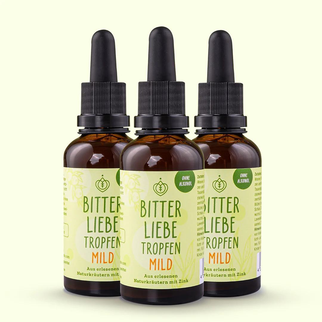 BitterLiebe Tropfen mild 50ml (3er Paket) - Image 15